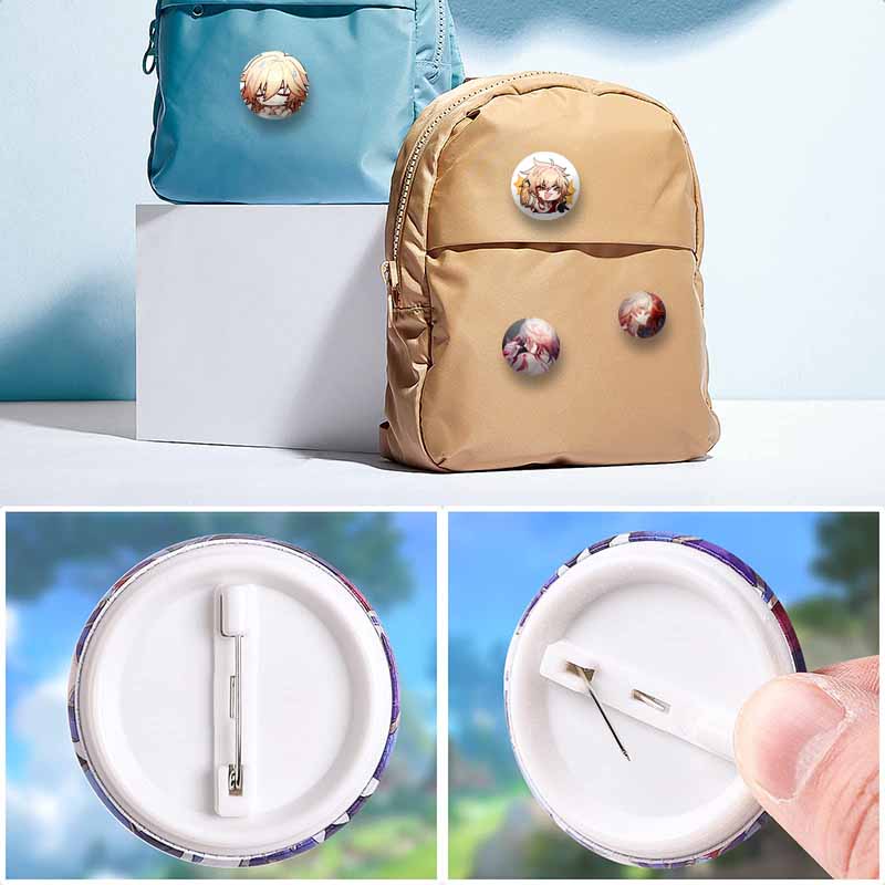 Honkai Star Rail Mydei Icons Acrylic Brooch Cartoon Figure Lapel Pin Badge for Women Men Clothing Bag Accessories Jewelry Decor