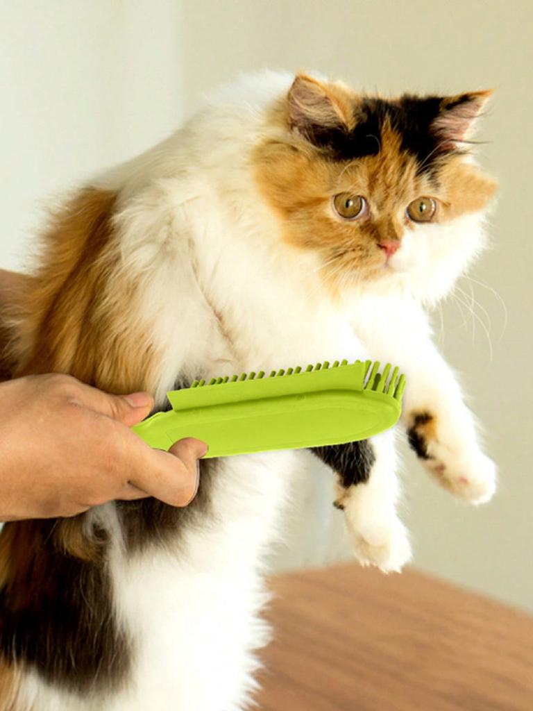 1pc-Pet supplies, pet hair removal brush, floating hair cleaning brush, dog bathing massage brush