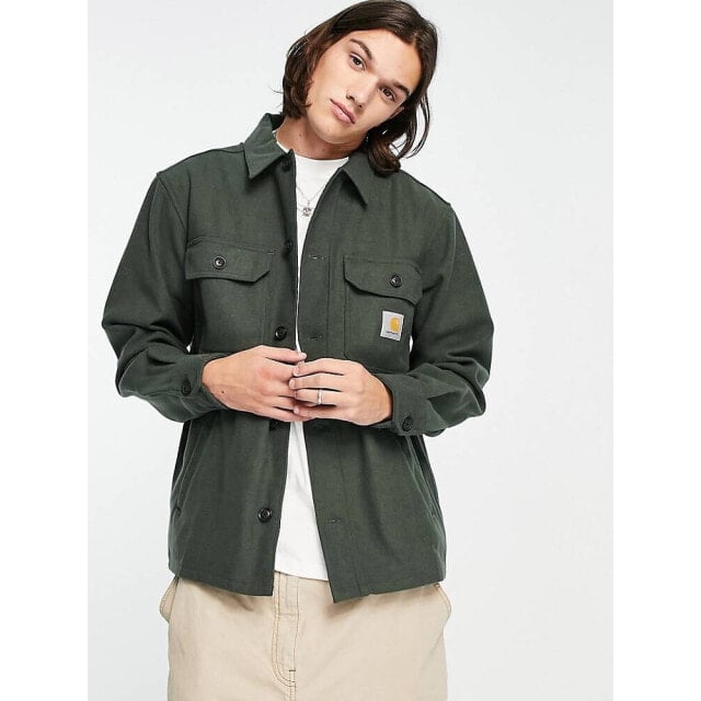 

Зеленая рубашка-поло Carhartt WIP Wiston
