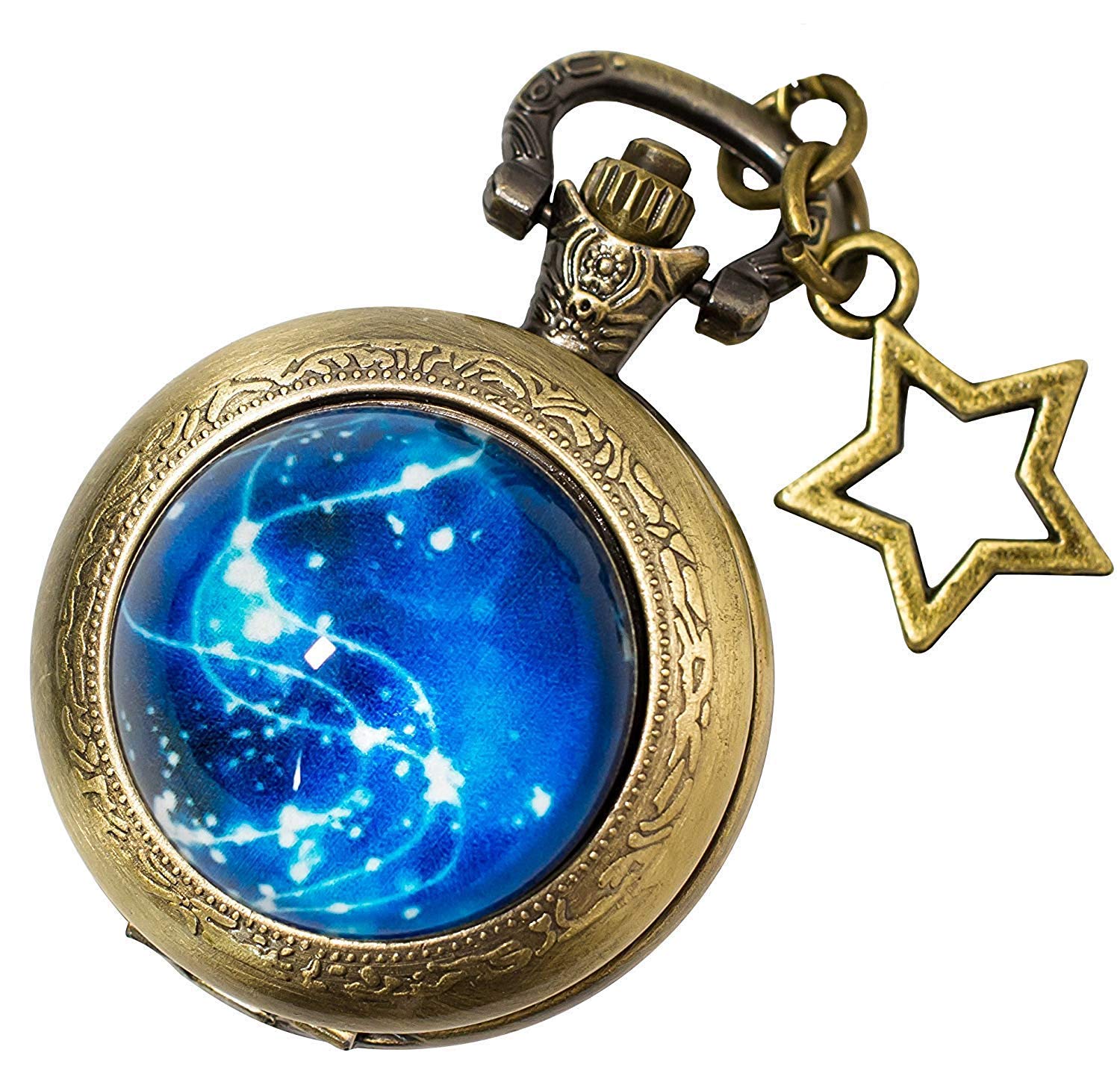 [Little Magic] Starry Sky Pocket Watch, Japanese Movement / Cute