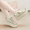 New Winter Velvet Dad Sports Ins Trendy Shoes Student Warm High-top Cotton Shoes Q