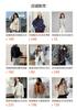 Puff down jacket women's medium and long winter white duck down fashion lace collar warm loose coat