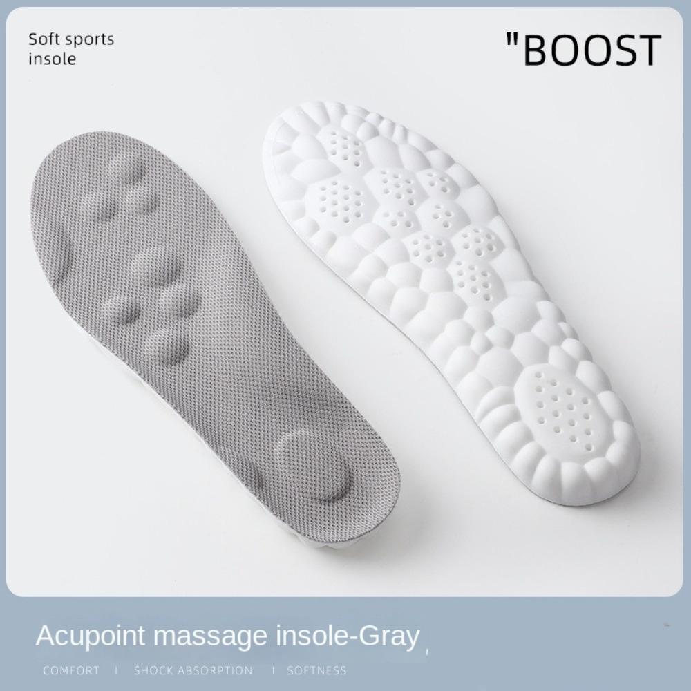 4D Massage Basket Shoe Sole Arch Support Shoe Pads Hot Cloud Soles  for Men and Women