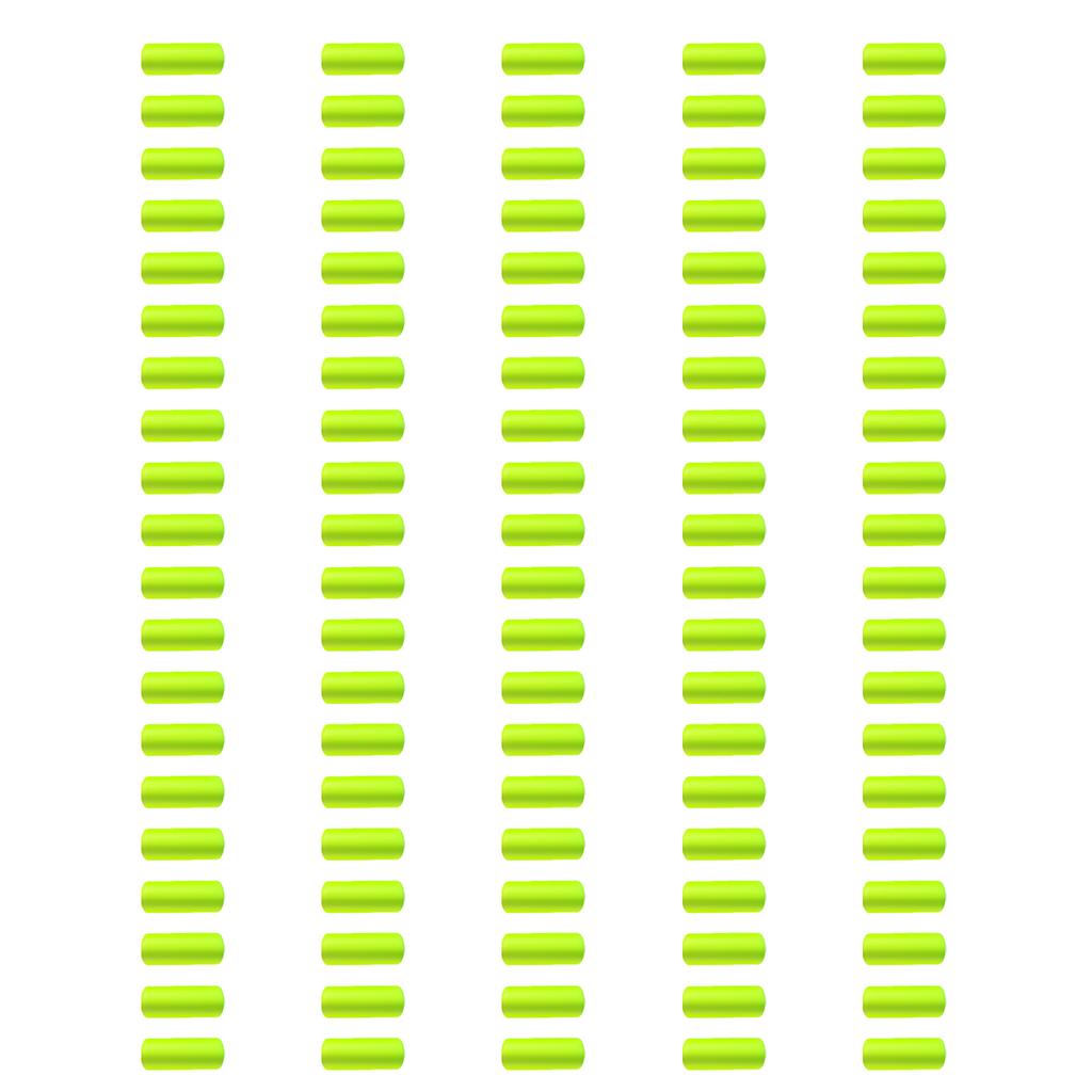 Soft Fishing Float Bobbers Stopper Space Bean Connectors Cylinder Shape Float Sinkers Stops Fishing Accessories