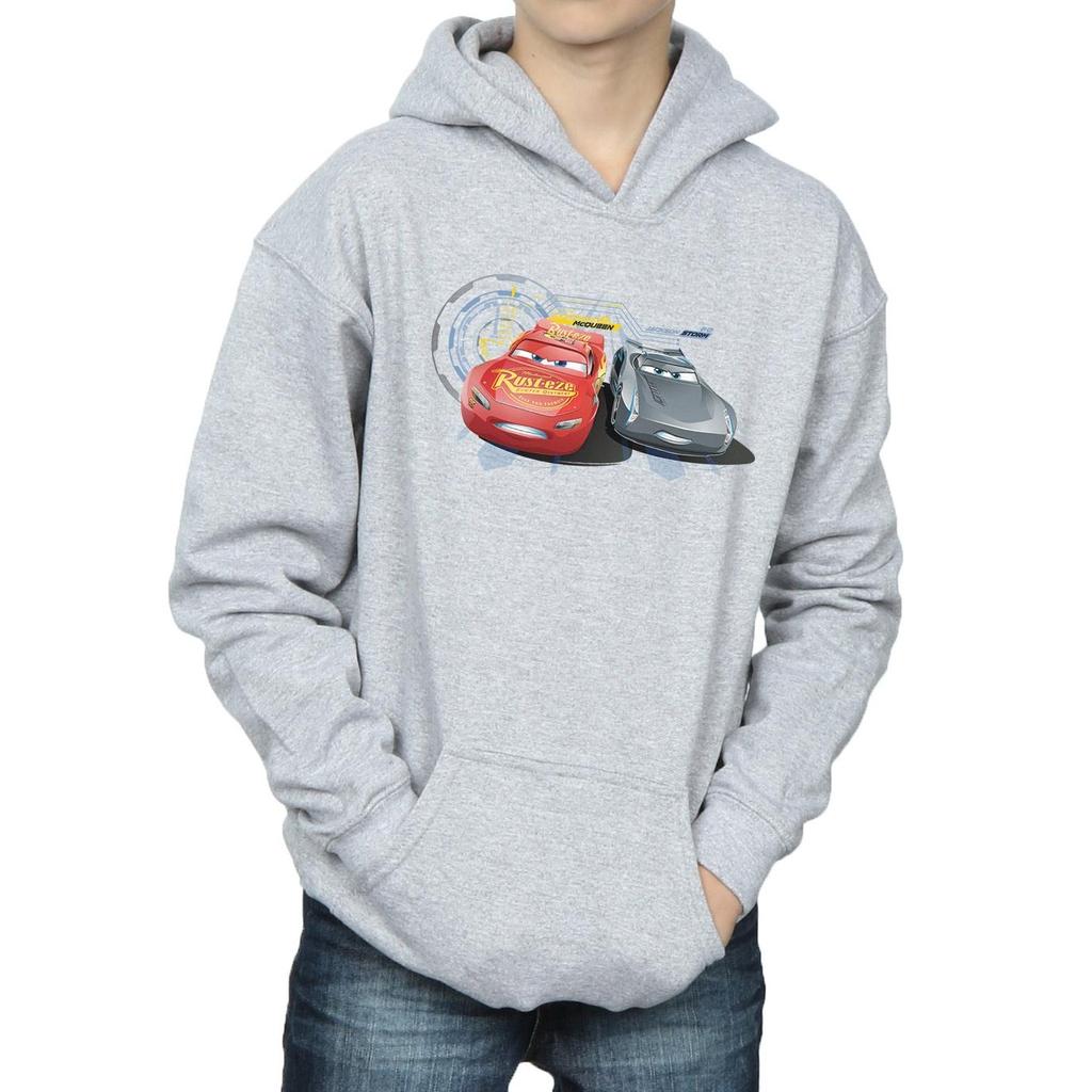 Disney Boys Cars Lightning Vs Storm Hoodie