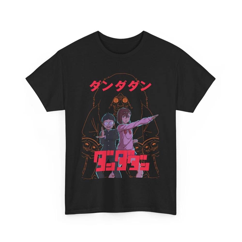 Anime Okarun Momo Black T Shirt S