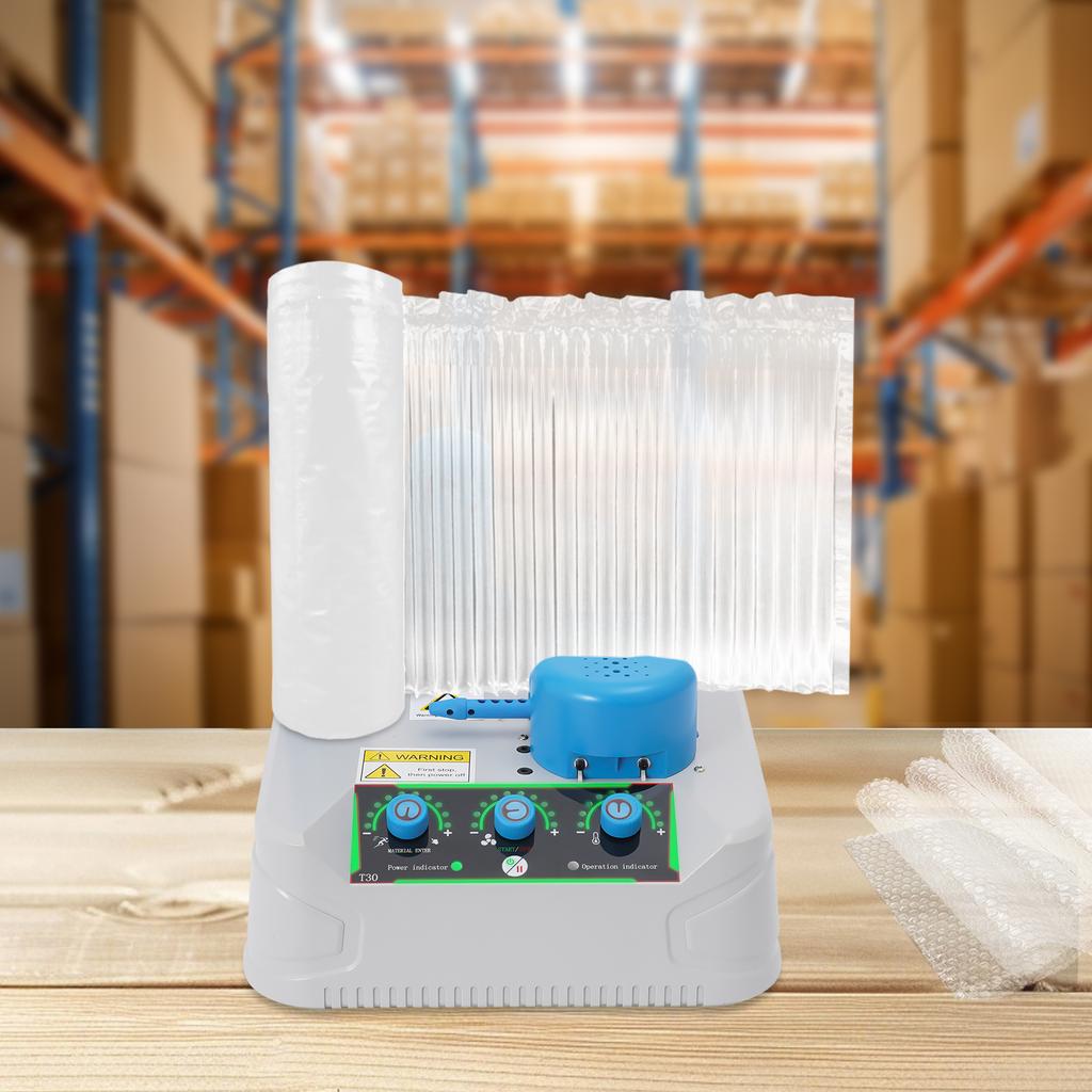 Cushion Bubble Machine Air Cushion Machine Filling Packaging Start Kit Pack Portable Air Pillow Maker to Fill Bubble Film