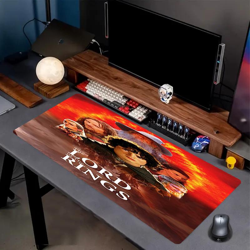 The Lord of the Rings Theme Mouse Pad, Non Slip Rubber Base, Multifunctional Office & Home Decor, Perfect for Workspace Personalization.
