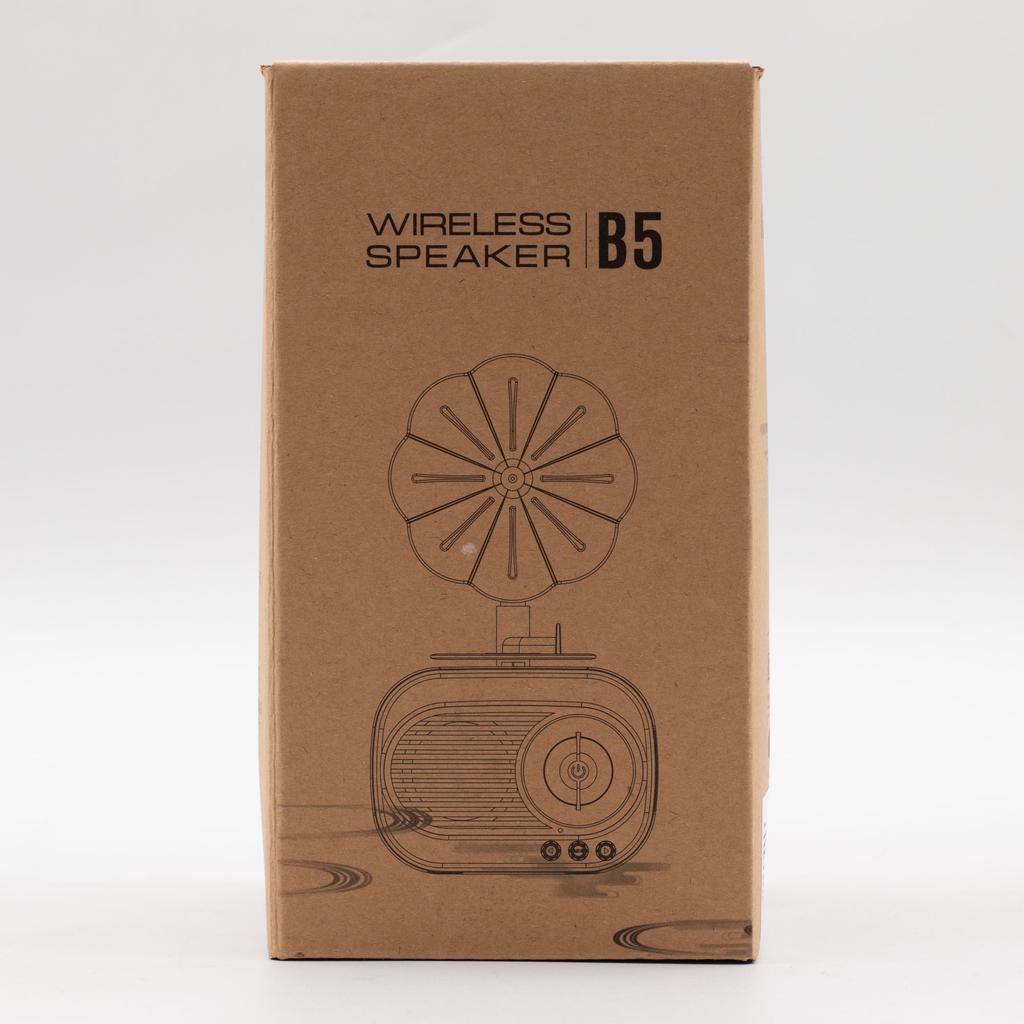 Retro Mini Gramophone Speaker – Bluetooth & FM Radio – 5 Watt X 1