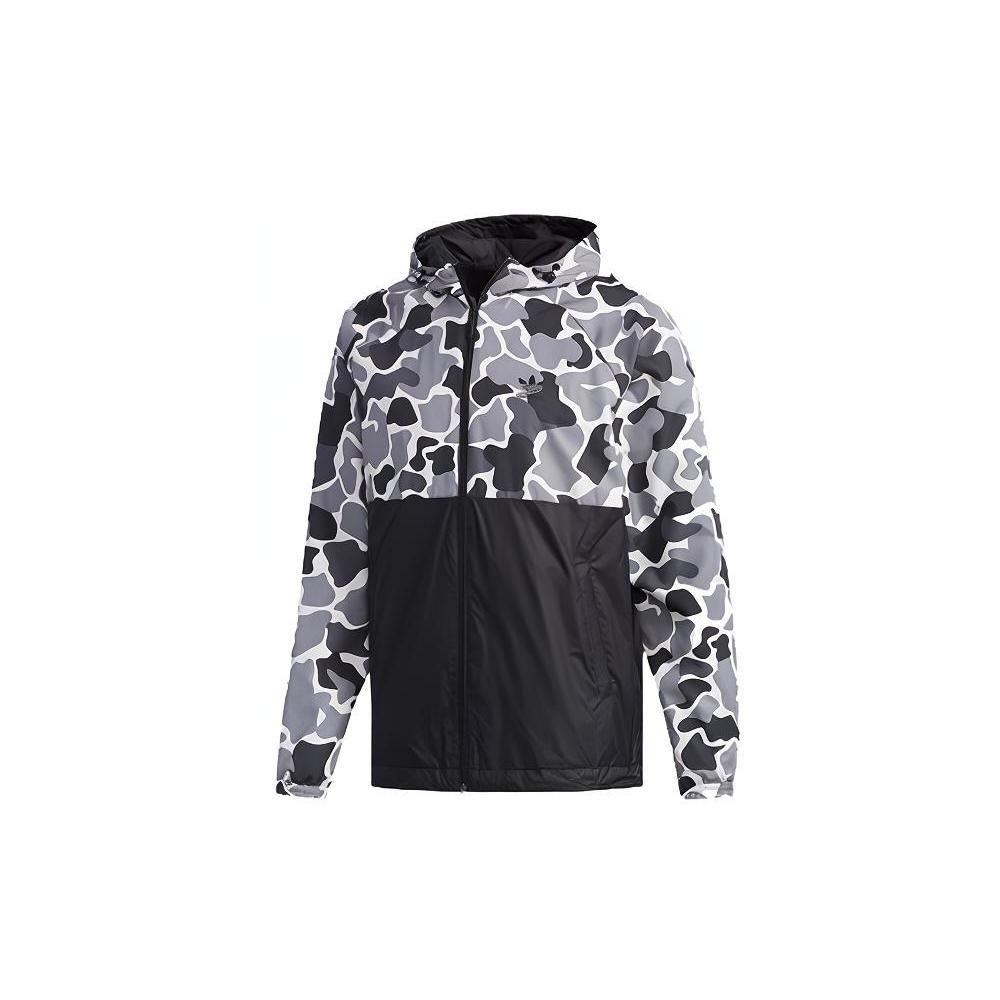 Adidas Originals Графическая двусторонняя куртка Мужская Черная DN8041 XS