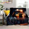 27 Style Truck Retro 3D Tractor Car Blanket,Soft Throw Blanket for Home Bedroom Bed Sofa Picnic Travel Office Cover Child Gift
