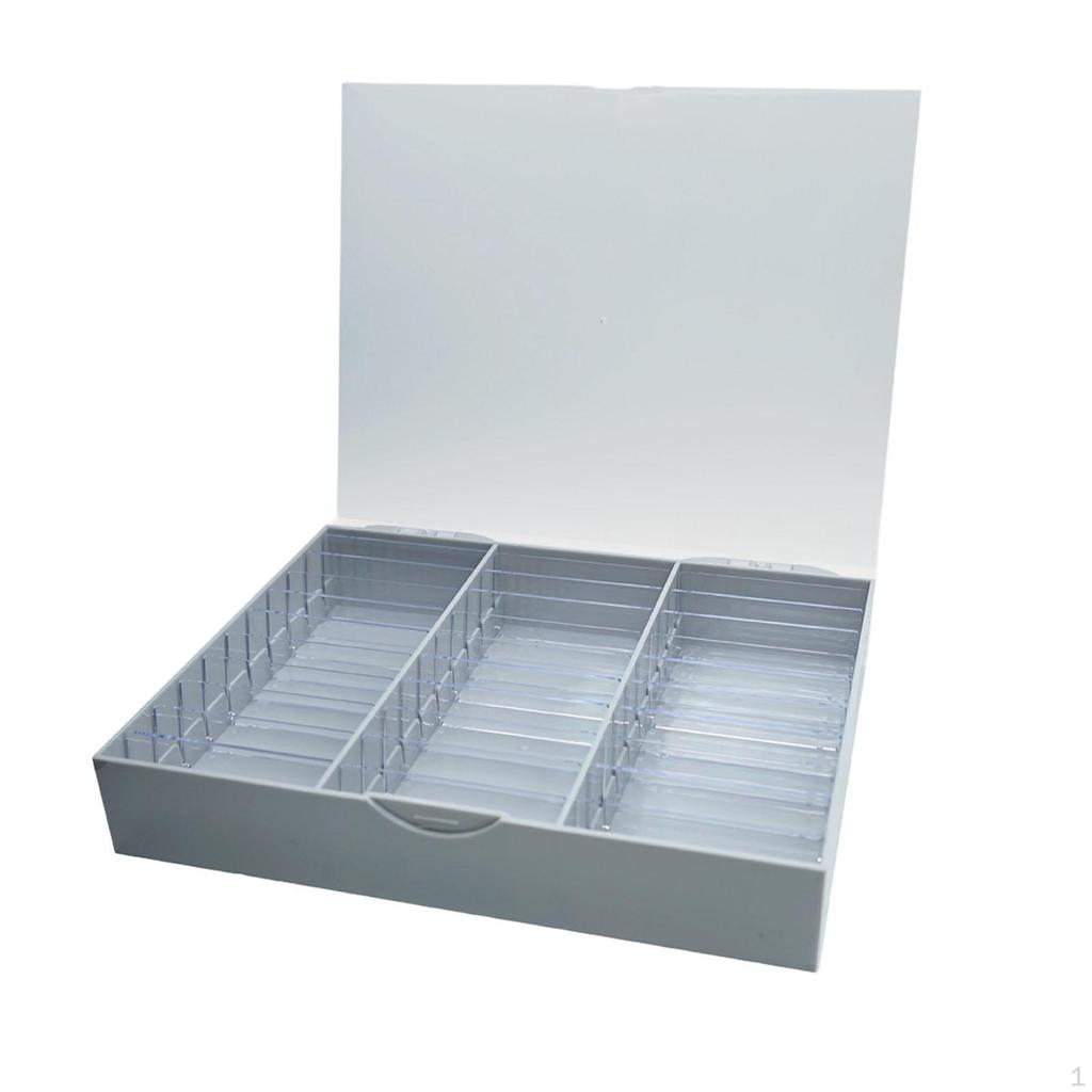 Aufbewahrungsbox für künstliche Nägel, Dekoration, 30 Fächer, Displaybox