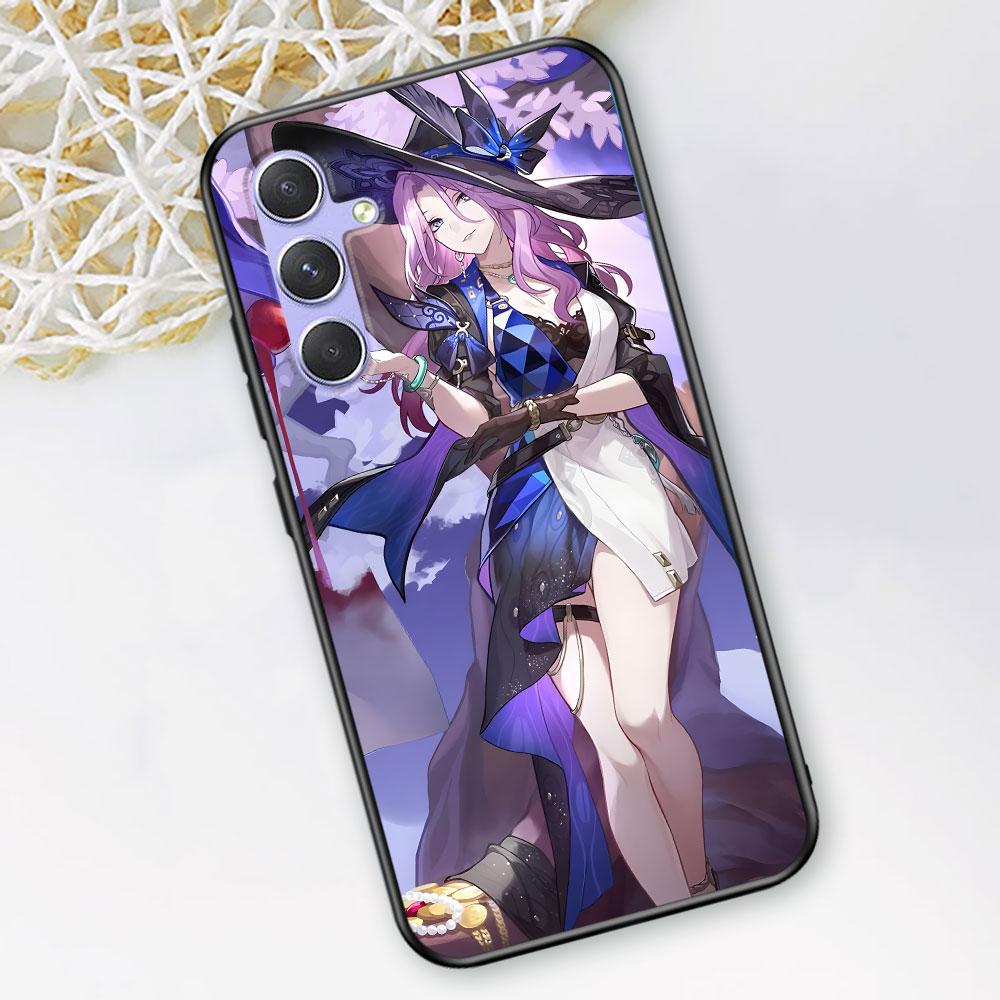 Jade Honkai Star Rail Case for Samsung Galaxy A51 A53 A54 A31 A52 A12 A13 A21s A22 A32 A11 A22 A33 A41 A52s A73 TPU Phone Cover