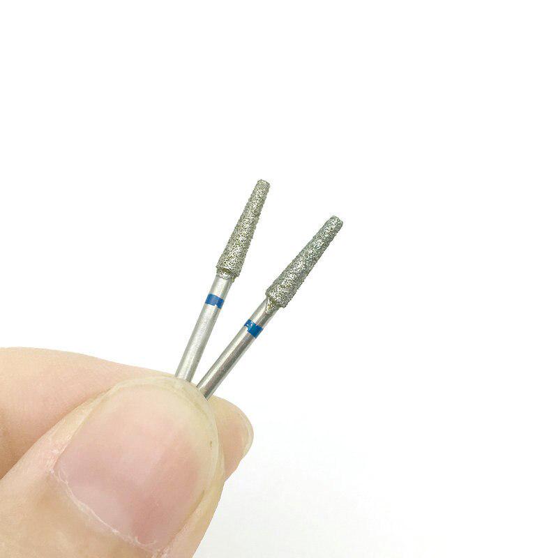 Fraises dentaires diamant FG à grande vitesse, pour polissage, outil de lissage, produit, matériel de dentisterie, 10 pièces, TF-14