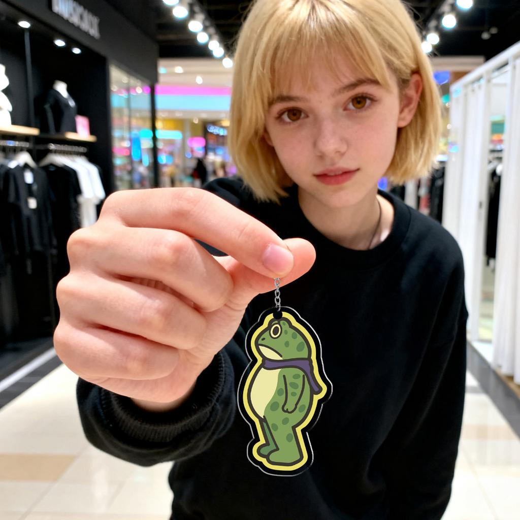 Funny Keychain Acrylic Pendant, Key Decoration Pendant Bag, Hanging Pendant