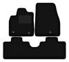 Black Velour Floor Mats For: Ford Mustang Mach-e 0 (2020-)