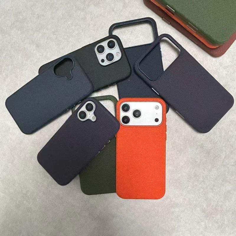 High Quality Original Technology Woven Case For IPhone 12 13 14 15 16 17 Pro Max Air Official For Magsafe Magnetic Protect Cover