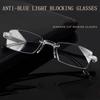 Spek Spec Anti Blue Light Blocking Glasses Transparent Spectacles Frame Plastic Computer Gaming Glasses Cermin Mat
