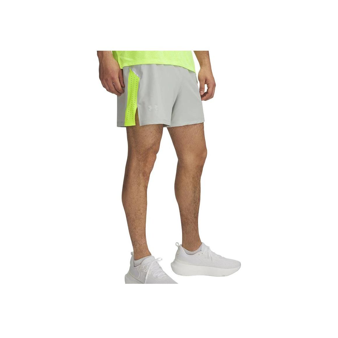

Under Armour SS25 Running Casual Three-Quarter Sports Shorts Men shorts Gray 1376509-377 L