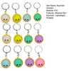 Portachiavi Antistress con Clicker Fidget e Ciondolo Panino al Vapore Design con Feedback Tattile