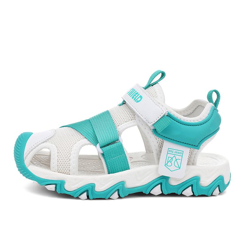 28-39 Summer Kids Closed Toe Collision Prevention Girls Sandals Sports Shoes Boys Sandals Flip-Flops