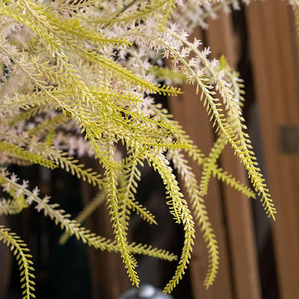 Real Touch Simulation Green Bristlegrass Lifelike Fake Plant Artificial Sage Branch  Living Room