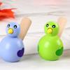 1PC Cartoon Bird Whistle Musical Instrument Toy Kids Early Learning Playthings Wooden Music Toy Educational Games Ideal for Children Bath Toy