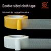 Stærk Dobbeltklæbende Stoftape: Høj Viskositet, Bred Tæppetape, Gennemsigtigt Net, Glasfiber Klæbemiddel