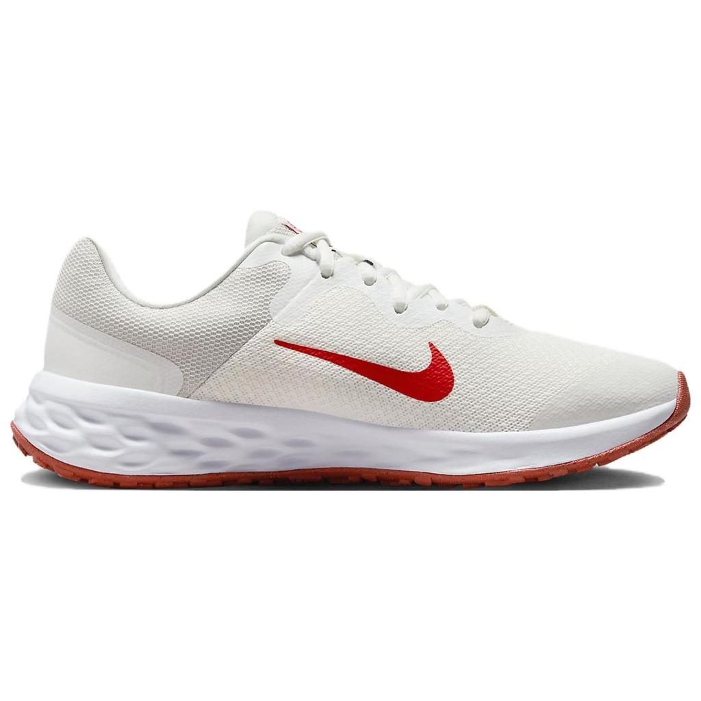 Nike Revolution 6 GS Summit White Track Red Kids Sneakers Obsidian DD1096-102