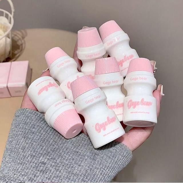 Gege Bear - Milk Mist Velvet Lip Mud - 6 Colors #01 Sweet Peach - 2.5g