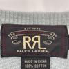 RRL Blue Cotton Thermal Long Sleeve T-shirt Tops M blueUsed