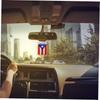 LALADEFIEE Rear View Mirror Hanging Flag Car Ornament Rear View Mirror Rear View Mirror
