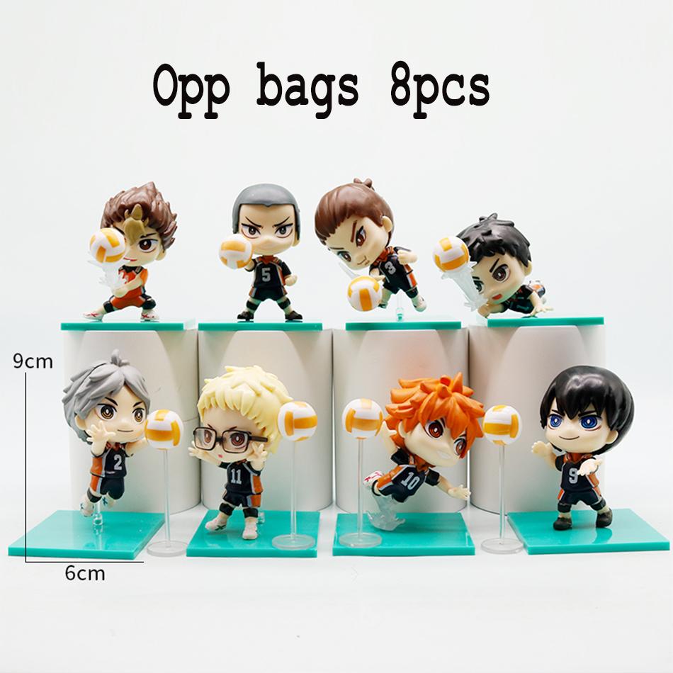 НОВЫЙ Haikyuu!! Фигурки Модные Коллекционные ПВХ Фигурка - Хюга Сёё Кагэяма Тобио - Аниме Сюрприз Подарок Кукла No box