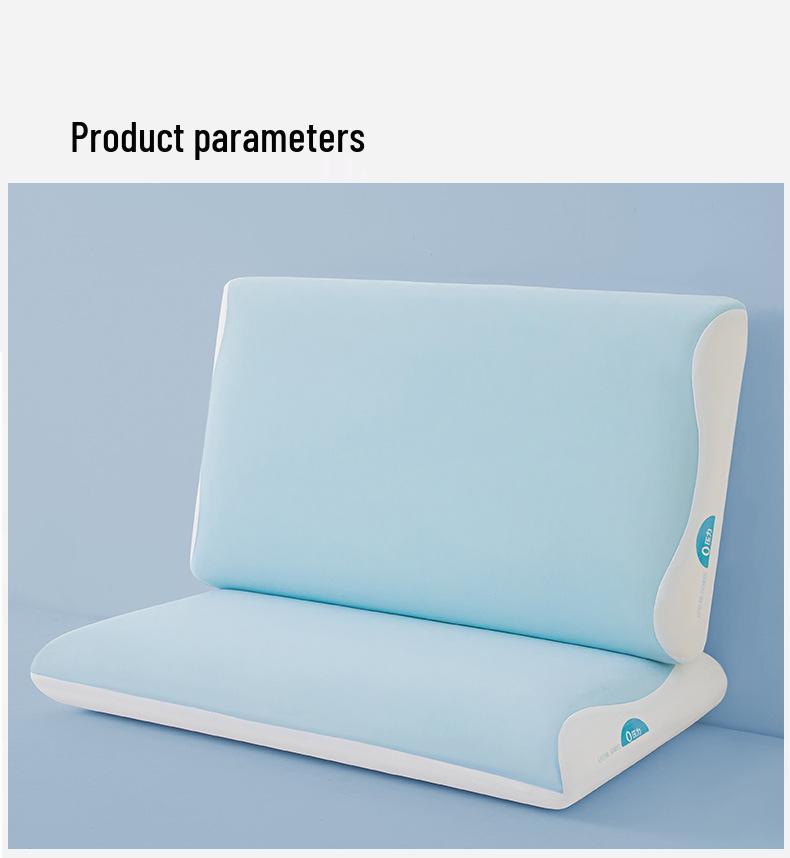 Memory Foam Neck Support Pillow for Deep Sleep - Ideal for Students, Side Sleepers, Adults, and Babies