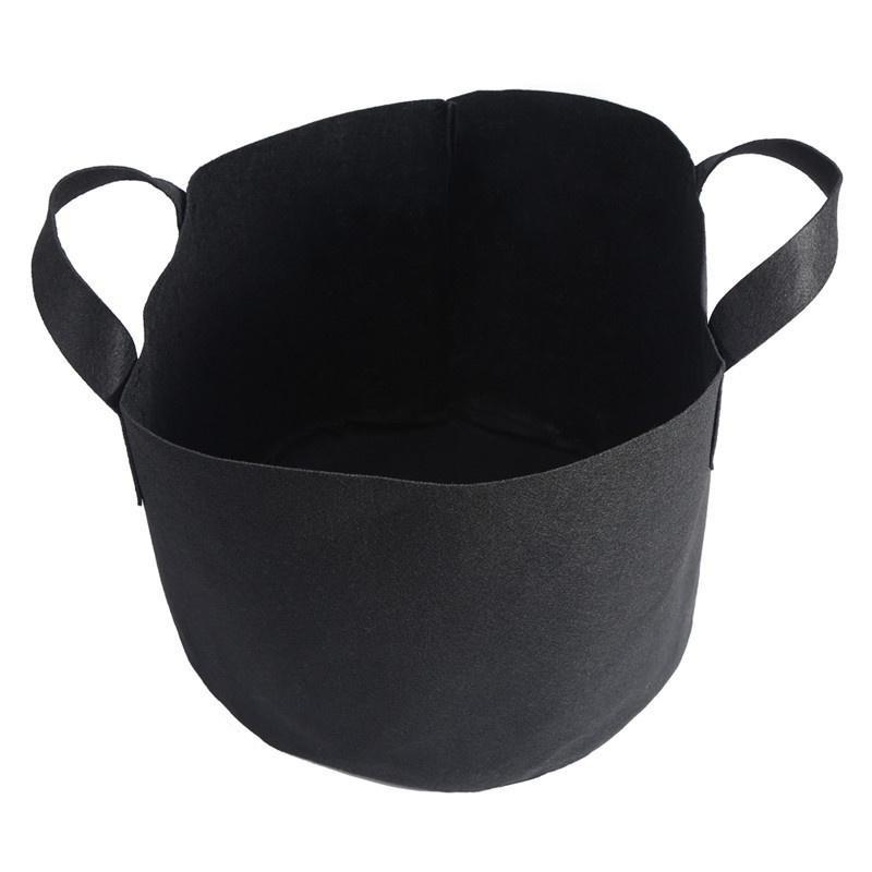 1/2/3/5/7/10 Gallon Black Plants Growing Bag Vegetable Flower Aeration Planting Pot Container PH