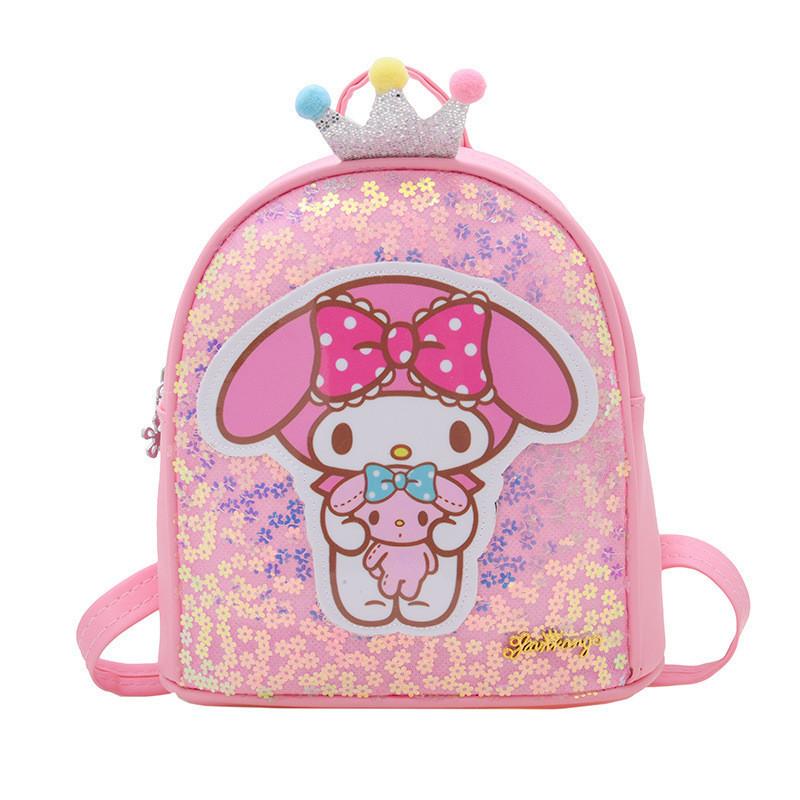 Adorable Cartoon Oxford Cloth Kids Backpack For Boys And Girls Cute And Fun розовый