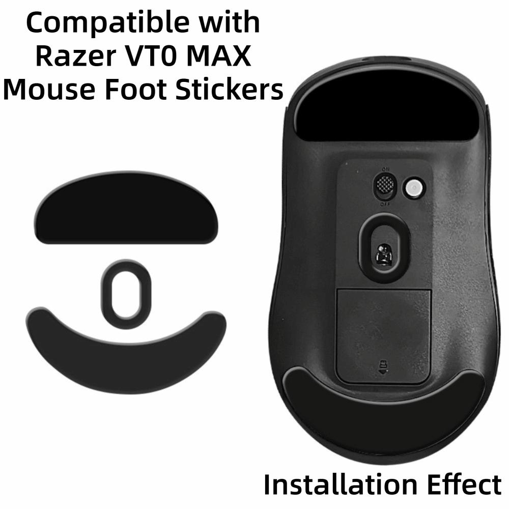 Wear-Resistant Replacement Foot Covers Mouse Skate Glides for Rapoo VT0 MAX Gaming Mice