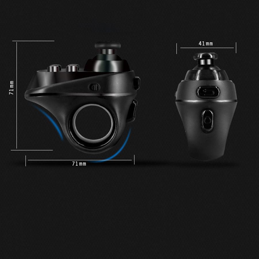 Set For Android iOS Air Mouse Bluetooth Wireless Finger Gaming Controller Handle