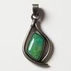 CERTIFIED Natural Australian Opal 39.75 Ct 925 Sterling Silver Fancy Pendant