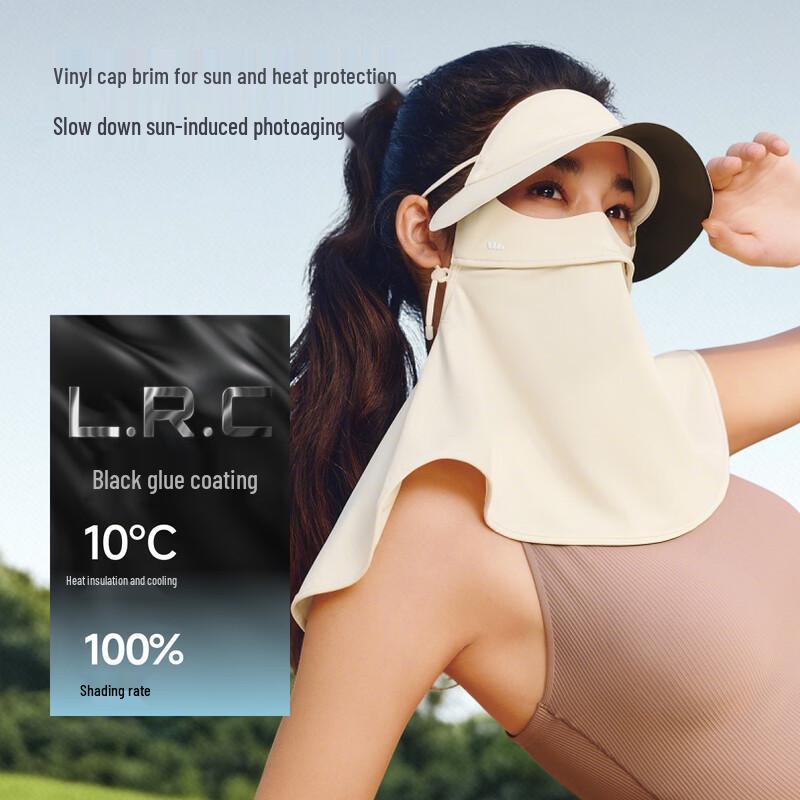 Beneunder Brimmed Full-Protection Sun Face Mask