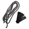 Fiberglass Sealing Rope 2M Length Essential Accessory for Wood Stove Doors