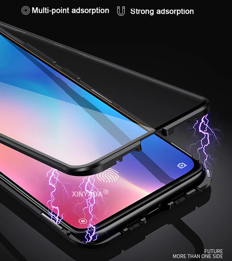 360° Double-sided Glass Phone Case for Huawei Pura 70 Pura70Pro P70 Ultra + Magnetic Lens Protector Anti-fall Protective Cover