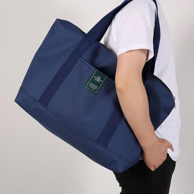 Large Capacity Backpacking Travel Bag Sturdy Tote Bag Going Out Canvas Bag Storage Bag