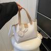 2025 Trendy New Fashion Niche Design Popular Solid Color Foreign Style Casual Shoulder Crossbody Portable Mother and Child Bag