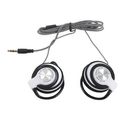 3,5 mm kabelgebundenes Gaming-Headset On-Ear Sportkopfhörer Ohrbügel Musik-Ohrhörer für Smartphones Tablet Laptop Desktop-PC