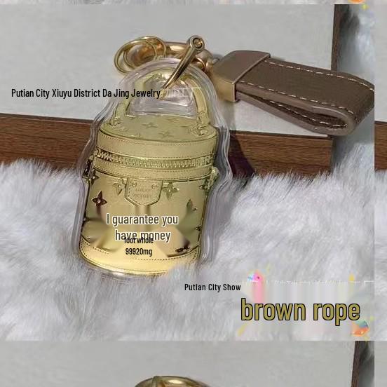 999 Feingold Geldbeutel Anhänger - Man glaubt, dass er Leiden heilt, Heiß verkaufendes Handy-Ketten Zubehör.