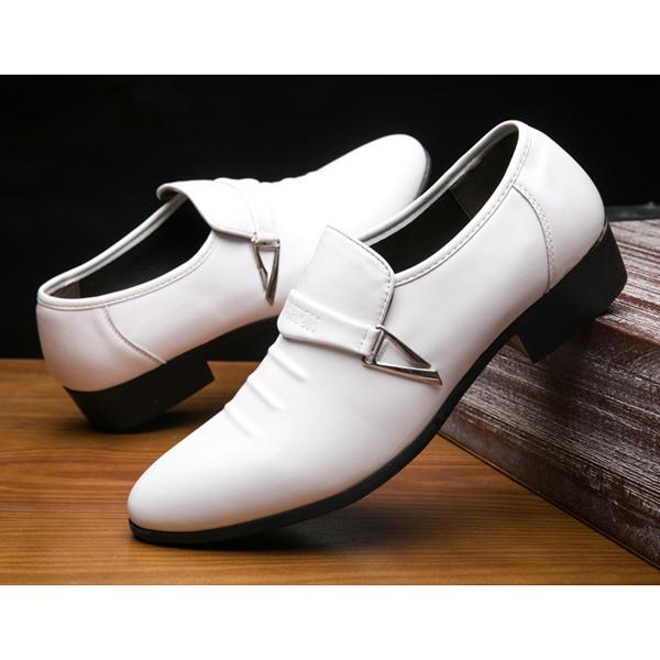 

Мужские кожаные туфли 38-48, мужские деловые туфли-оксфорды, деловые туфли на плоской подошве, мужские модельные свадебные туфли 48 белый