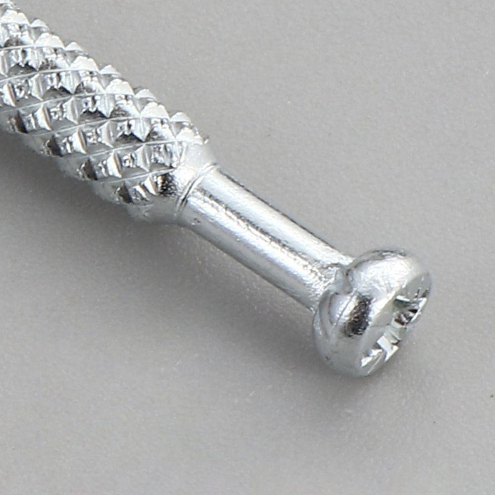 50 pcs Eccentric Wheels Furniture Connecting Kit Hardware Fitting Side Nut Screw Nut Connectors Link Fixer 2-in-1 Connector Bolt