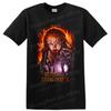Return of the Living Dead 3 Film Zombie Ondode Vrouw Kettingen T-shirt Grafisch T-shirt