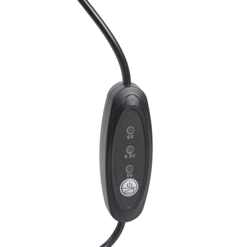 USB 5V 2A to 3V 4.5V 6V Power Supply Cable Replace 2A LR6 Batteries for Clocks Fan and Remote Controls